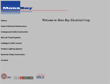 Tablet Screenshot of massbayelectric.com